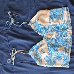 Urban Outfitters Satin Crop top